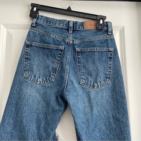 Topshop Editor Jean Medium Wash high waisted Size 24 - Picture 7 of 10